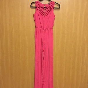 Pink Long Leg Romper